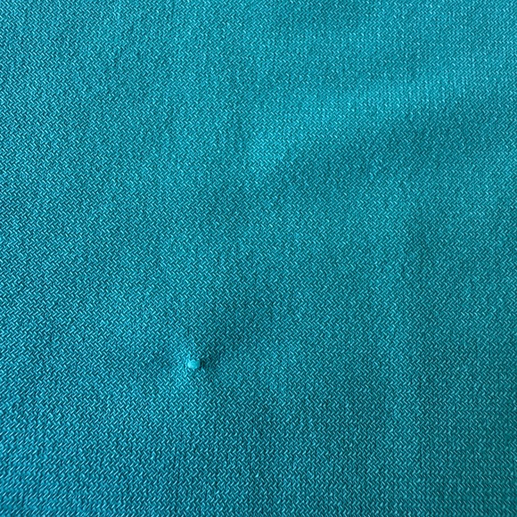 Chico’s Large Green Rolled Neck Tank Top Career Office Casual Sleeveless Stretch - Picture 8 of 8